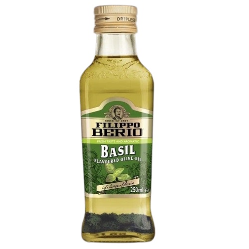 Filippo Berio масло оливковое Extra Virgin с базиликом, 250 мл